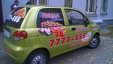 Брендирование авто Pizza Hans